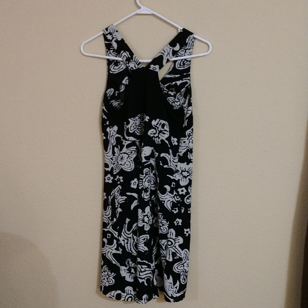 CAbi Casual Floral Racer back Tank Dress Size XS - Picture 2 of 7